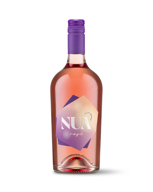 Flasche NUA Rosé – trockener Roséwein aus der Pfalz